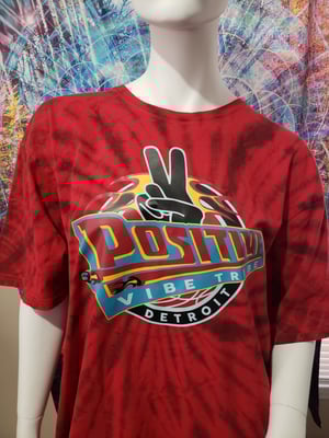 Detroit Throwback PVT Red Tee