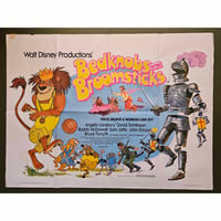 Image 1 of Original Walt Disney Bedknobs & Broomsticks UK Quad Cinema Poster