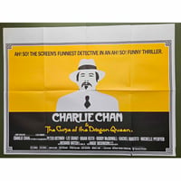 Image 1 of Original 1981 Charlie Chan UK Quad Cinema Poster