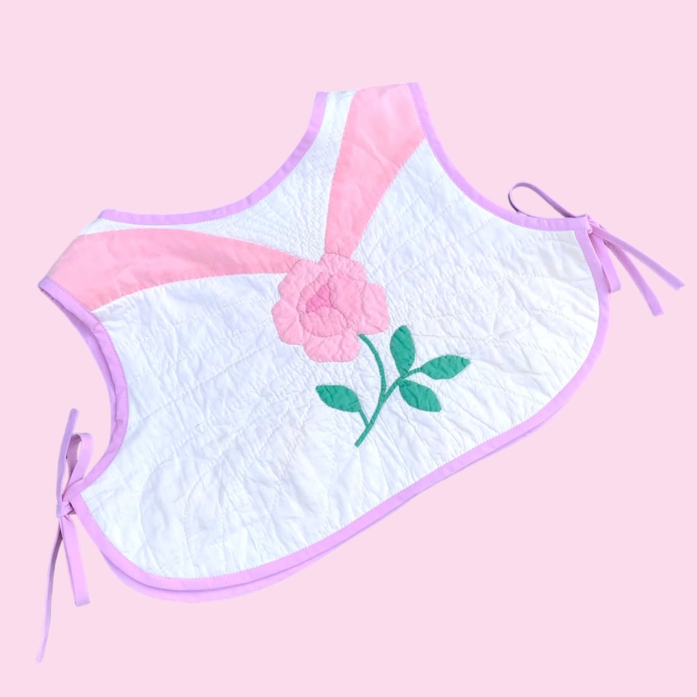 Image of Side Tie Top — Antique Roses