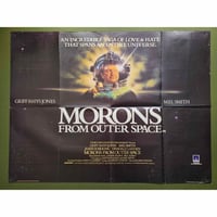 Image 1 of Original 1985 Morons From Outer Space UK Quad Cinema Poster