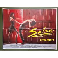 Image 1 of Original 1988 Salsa UK Quad Cinema Poster