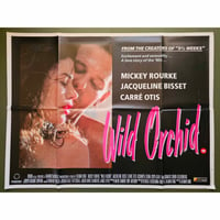 Image 1 of Original Wild Orchid UK Quad Cinema Poster