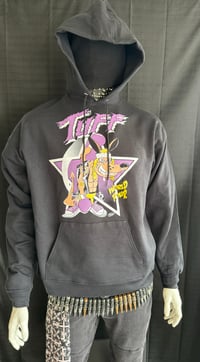 Image 1 of Men's Tuff "World Tour" Pullover Black Hoodie in Large or X-Large