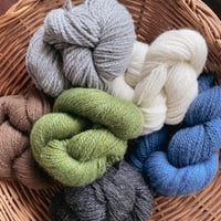 Image 1 of Alpaca and Merino Blend Yarn - NEW COLORS!