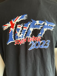 Image 2 of TUFF Limited Edition Australian Tour Tee, from Jan. 2023 Tour - Small thru X-Large