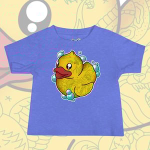 Image of BUBBLE DUCK BABY TEE. 6-24 MONTHS