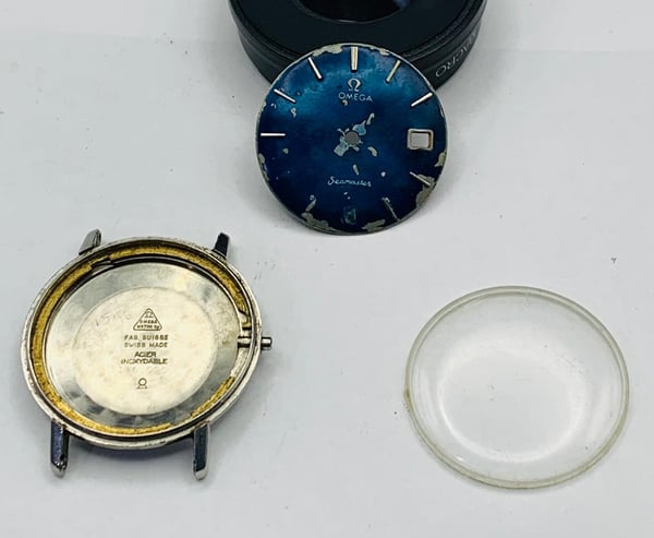 Image of Omega seamaster 1960's/70's gents watch Case/Dial,used, ref#(om-27)
