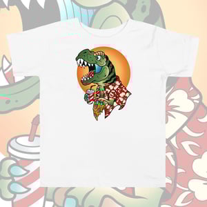 Image of PARTY DINO TODDLER TEE. 2-5 YEARS