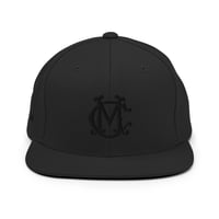 Image 3 of Macia Crew - Undaground Couture - Black Out Snapback Cap