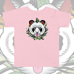 Image of PANDA PUNK TODDLER TEE. 2-5 YEARS