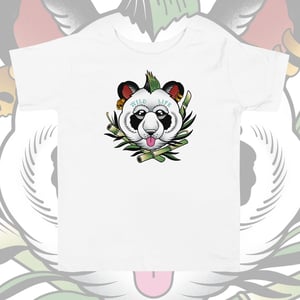 Image of PANDA PUNK TODDLER TEE. 2-5 YEARS