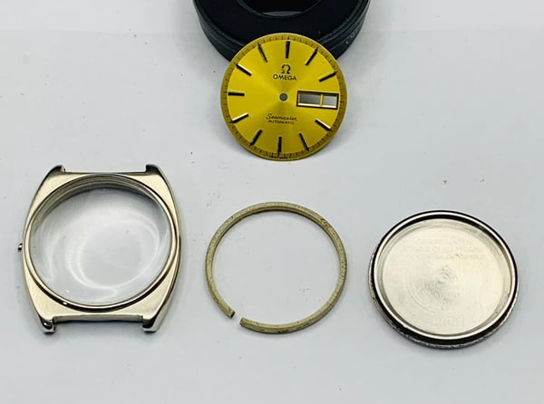 Image of rare Omega seamaster 1960's/70's gents watch Case/Dial,used, ref#(om-29)