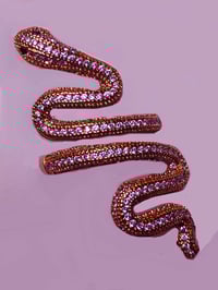 Rose Gold Snake ring 