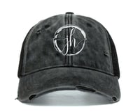 Image 2 of JH Brand Vintage Trucker Snap Back Hat