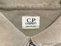 Image 3 of CP company vintage garment dyed cotton polo shirt, made in Italy, size L