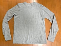 Image 1 of Sacai by Chitose Abe 2017 gray cotton shirt, size 3 (M/L)