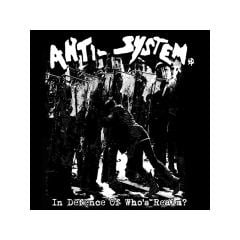 Image of Anti System - "In Defense of Whose Realm? / A look at Life" Lp