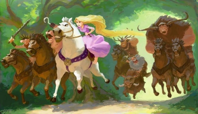THE ART OF TANGLED