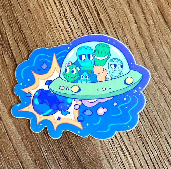 Solar Opposites Sticker