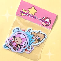 Image 1 of Princesses and Friends sticker set