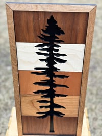 Image 2 of Majestic Sitka Tree  : Handcrafted Rustic Wall art