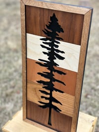 Image 5 of Majestic Sitka Tree  : Handcrafted Rustic Wall art