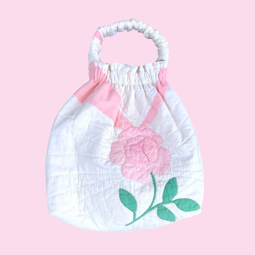 Image of Scrunchie Bag — Antique Roses