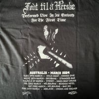 Image 2 of Mortiis "Fodt Til A Herske Australian Tour" T-shirt