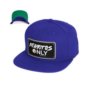 Perritos Only Snapback Blue (ships 5-7 days) *FREE SHIPPING*