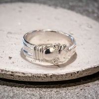 Image 6 of Manchester Sterling Copenhagen Pattern Spoon Ring