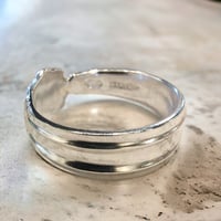 Image 8 of Manchester Sterling Copenhagen Pattern Spoon Ring