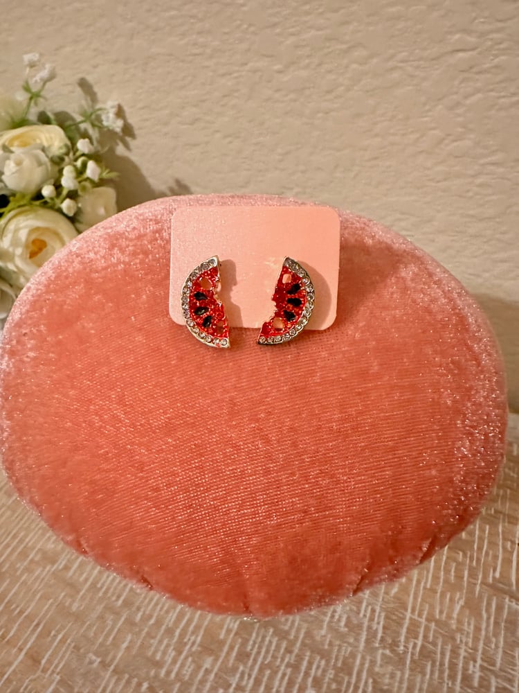 Image of Watermelon earrings