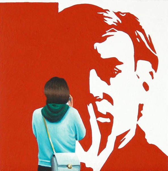 Image of Self Portrait Andy Warhol