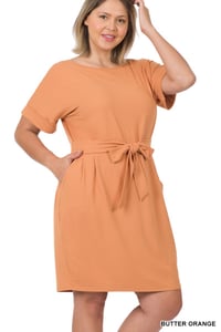 Sweet Lady DIVA Dress - Butter Orange