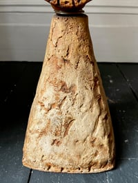Image 8 of Early Ceramic Totem Lamp by Rooke, England [II]