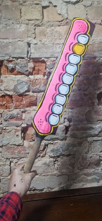 Image 4 of Ice Skull & Toof Cricket Bat 
