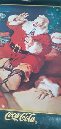 Image 2 of Coca Cola Christmas Tray