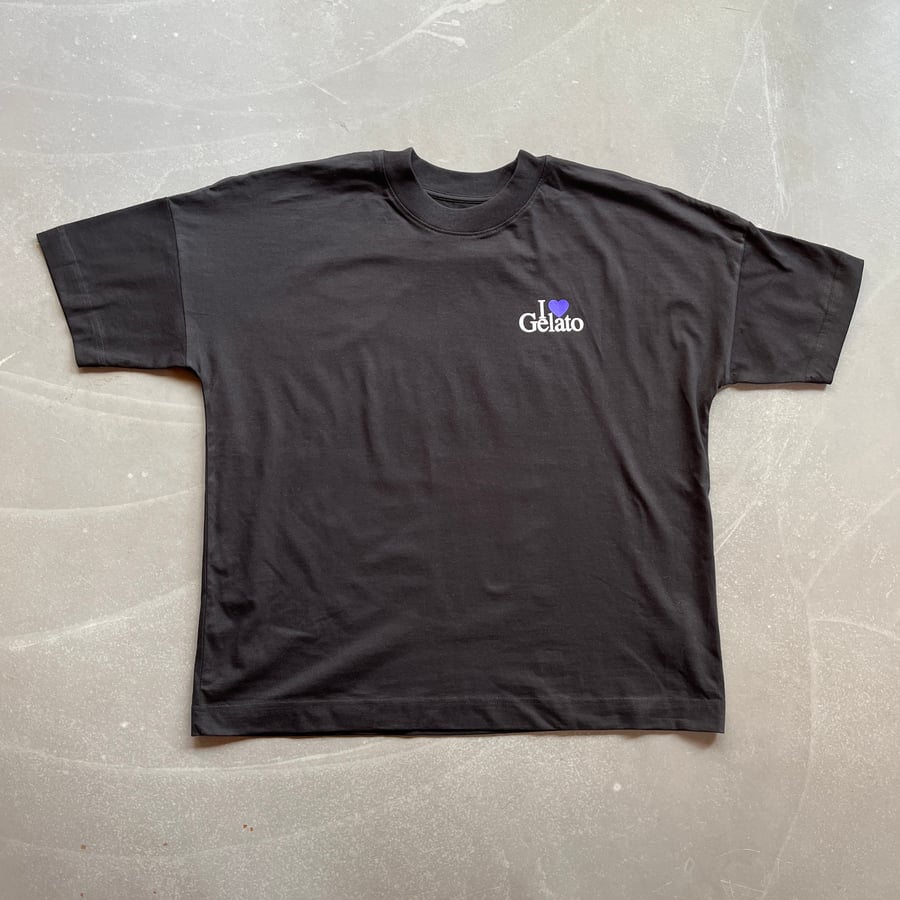 Image of I 💜 Gelato T-Shirt black