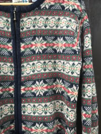 Image 3 of Fair Isle Shetland Cardigan - Small