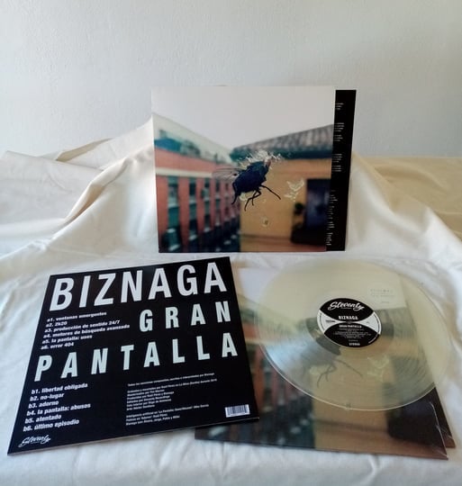 LP 'Gran Pantalla' edición transparente