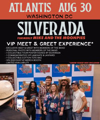 WASHINGTON DC (THE ATLANTIS, AUGUST 30) VIP MEET & GREET PASS