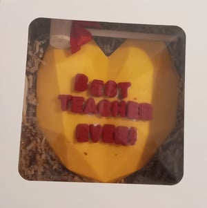 Image of Teacher's appreciation breakable heart