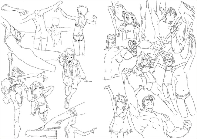 Ryo Imamura Rakugaki Art Book