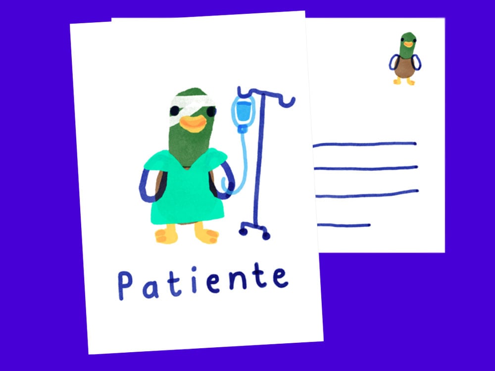 Image of POSTKARTE Patiente