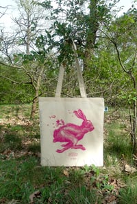 Image of Cotton bag hare in dissolution