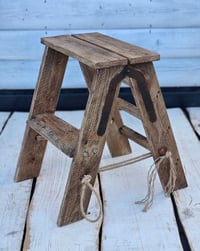 Image 1 of Wooden ladder   H-45cm -5