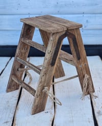 Image 2 of Wooden ladder   H-45cm -5