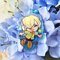 Image 2 of egghead sanji ✨ epoxy acrylic charm