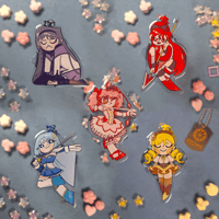 Image 1 of [PUELLA MAGI MADOKA MAGICA] - Keychains - double sided different designs